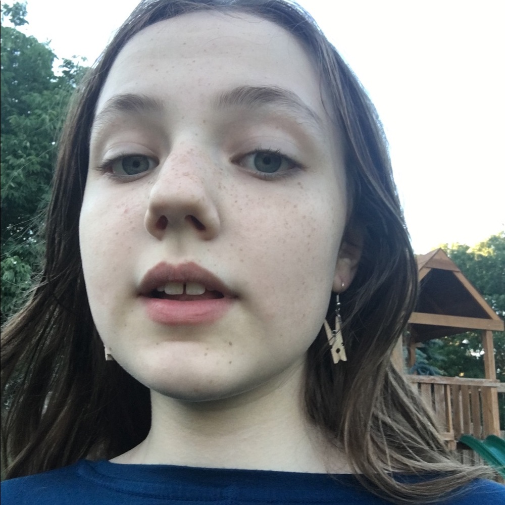 Mini Clothespin Earrings